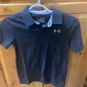 Youth Under Armour Polo Shirt. Size Medium.